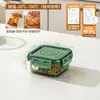 Frasco transparente para almacenar granos BNBSSnap-on para uso en la cocina, para almacenar productos secos, nueces y frijoles