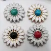 Nuevos Accesorios de Ferretería de Aleación de Zinc de Jinjiaoyuan para Bolsos, Artículos de Cuero y Ropa, Incluyendo Remaches, Tornillos de Turquesa de Resina y Broches para Cartera