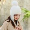Gorro de parto engrosado, gorro posparto, gorro de maternidad bonito y cálido para otoño e invierno, gorro de maternidad femenino de moda de primavera y otoño de lana a prueba de viento