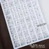 Decoraciones Brillantes K9 Sin Base Apiladas de Pedrería para Uñas Cuadradas de Azúcar Coloridas Versátiles Accesorios Terminados de Pedrería para Uñas
