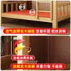 Litera de Madera Maciza, Litera Alta y Baja, Litera de Dos Pisos, Cama para Adultos y Niños, Cama Doble, Cama Combinada