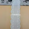 Tecido de Algodão em Estoque Renda Bordada Decoração Renda de Algodão Puro DIY Tecido de Algodão Linha de Algodão Renda Bordada Vazada Acessórios para Roupas