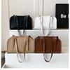 Fabricante Directo Comercio Exterior Bolsos de Mujer 2025 Nuevos de Moda Tendencia Bolsos de Mano Simples Nicho Bolsos de Axila Bolsos de Hombro Venta al por Mayor