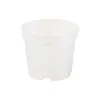Vaso de Controle de Raízes Phalaenopsis de Tamanho Grande e Médio Pequeno Transparente Visível Respirável Drenagem Plástico Vaso de Flores Vaso de Flores Suculentas Planta Verde Flor