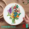 Kit de Producción Estéreo Bordado para Principiantes Bordado para Mujeres Embarazadas Bordado Auto-Bordado Tela de Bordado de Suzhou Paquete de Materiales