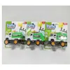 Atacado Brinquedos Infantis Carro de Puxar Menino Desenho Animado Caminhão Container Modelo Barraca de Rua Educação Infantil Educacional Educação Infantil