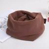 Invierno Cálido Cuello de Hombre Combinable para Ciclismo Gorro Resistente al Frío con Forro Polar Engrosado Máscara Cortavientos Protector Cervical de Cuello para Mujer