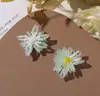 Racimo de Flores de Margarita de Perlas de Arroz Dulce de Verano Frescas Pendientes Estilo Bosque DIY Accesorios para el Cabello Flores para Zapatos Hebillas para Zapatos Accesorios