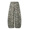 Pantalones de chándal camuflados estilo callejero americano para hombre y mujer, nueva colección otoño 2026, con un diseño relajado, holgado y de pierna ancha para uso casual y deportivo