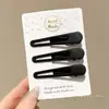 Mini pinza BB negra, pinza para el cabello ultrachica para mujer, nuevo modelo 2026, pinza lateral para fleco, pinza pequeña para fleco, accesorio para el cabello