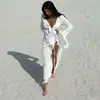 Cardigan de Encaje de Manga Larga para Vacaciones Transfronterizas Europeas y Americanas Vestido de Playa Cubrebikini Protección Solar Ropa para Mujer Venta al por Mayor