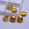 Zircón de Corte Rosa de 5A Piedra Suelta Rosa Dorada Milenio Piedra Preciosa Anillo Colgante Pulsera DIY Piedra de Incrustación