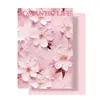 Uso Diario Estilo Pintura al Óleo Papel de Envoltura de Ciruela Salsa de Ciruela Papel de Envoltura de Flores para Ramo Papel de Fondo Inglés Artístico Papel Kraft