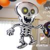Nuevo Globo de Lámina de Aluminio de Halloween con Forma de Calabaza, Fantasma, Araña, Bruja, Decoración de Mini Fiesta de Halloween