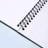 Amazon Caderno Kraft A5 com 14 Furos Caderno A6 com Dupla Espiral Caderno de Exercícios para Estudantes Bloco de Notas Atacado