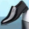 Processamento de Sapatos de Couro, Sapatos Casuais Masculinos Personalizados de Solado Macio, Sapatos de Couro Britânicos para Negócios, Estilo Quatro Estações, Sapatos para Pais de Meia-Idade, Sapatos de Trabalho