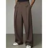 Pantalones de Traje Casual Nuevos Otoño e Invierno 2025 para Hombre, Pantalones Rectos Holgados, Sitio Independiente de Amazon Transfronterizo Europeo y Americano