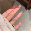 Collar Colgante de Borla con Perlas de Imitación Incrustadas de Diamantes para Mujer, Cadena de Clavícula de Borla de Lujo Ligero de Nicho, Accesorio Dulce Personalizado