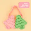 Moldes para Galletas Serie Navideña con Formas Lindas de Muñeco de Nieve, Árbol de Navidad y Calcetín, Hechos de Materiales Realistas de Grado Alimenticio, Seguros y Confiables