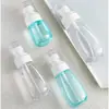 Botella Atomizadora Desinfectante de Alcohol Botella de Agua 30/60/100ml Botella Pequeña Atomizadora Cosméticos Protector Solar Botella Atomizadora Hidratante