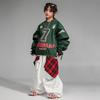 Ropa de Moda Hip-Hop para Niños Pantalones de Chándal Sueltos para Trabajar Traje Niños Hiphop Ropa para Performance de Baile Mujeres
