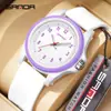 Reloj de Examen Sanda Estudiante de Secundaria Lectura del Tiempo Reloj Dopamina Esfera Grande Simple Resistente al Agua Reloj de Cuarzo Masculino