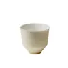 Dinastía Tang y Song Arcilla de Jade Dulce Esmalte Blanco Porcelana Blanca Taza de Té Menghan Juego de Té Kung Fu Taza de Degustación Cerámica para el Hogar Taza de Maestro
