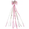 Peluca de Trenza de Colores para Niños My Little Pony 2025 Nuevo Anillo para el Cabello de Estrella de Niña Pequeña Tocado Accesorios para el Cabello Trenzados de Princesa
