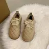 Botas de nieve para mujer, nueva colección otoño/invierno 2026, engrosadas y forradas de felpa para abrigar, mocasines de suela blanda con cordones y zapatos de algodón acolchados