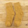 Calcetines gruesos de talla grande 38-43 para mujer, otoño e invierno, además de calcetines de tubo de algodón cálidos acolchados de terciopelo, calcetines para pies grandes y gordos 40
