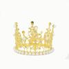 Jóias de noiva decoração do bolo de aniversário Coroa Pérola redonda Princesa strass coroa cocar de casamento acessórios de cozimento