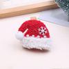 Chapéu de feltro de natal faça você mesmo acessórios para cocar luvas de chifre chapéu de floco de neve grampo de cabelo menina todos os acessórios para cocar