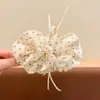 Accesorio para el pelo de coleta alta, pinza de torsión, pinza banana de lunares, pinza de garra, pinza para el pelo de alta gama y exquisita para otoño/invierno para mujer