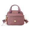 Bolsa de Ombro Colorida de Raposa Nova para Mulheres, Moda Simples, Múltiplas Camadas, Bolsa Transversal de Nylon Repelente à Água