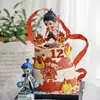 Adornos Decorativos de Pastel Net Red Nazha Ao C Hot Wheels Rojo Mixto Tianling Enchufe de Cumpleaños para Niños Niños