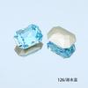 Dongzhou Crystal 14*10 Rectangular Octagonal Manicura Fondo Puntiagudo Diamante Vidrio K9 Diamante DIY Accesorios de Joyería Accesorios de Ropa