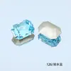 Dongzhou Crystal 14*10 Rectangular Octagonal Fondo Puntiagudo Pedrería Accesorios para Joyería DIY Pedrería Brillante para Uñas Pedrería de Vidrio