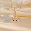 Colar Moxi New Zircon Dance Girl Ins Style Light Luxury Fashion Hip Hop Estilo Feminino Colar Fábrica Atacado