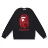 Sudadera Camuflada de Marca de Moda Transfronteriza de Comercio Exterior para Hombre Otoño e Invierno Manga Larga Estampado de Letras Holgada Cuello Redondo Pulóver Top Casual