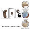 Pintura Colgante para Dormitorio con Estampado de Leopardo Más Vendida de Amazon Póster de Billar 8 Bolas Moda Pintura Decorativa para Sala de Estar con Estampado de Guepardo Rosa