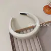 Faixa de Cabeça de Lã Tricotada em Sarja para Outono e Inverno para Mulheres, Simples e Versátil, Sensação de Alto Padrão, Adequada para Uso Diário e Lavagem do Rosto