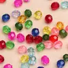 32 Contas de Canto Plástico Acrílico Transparente Imitação de Cristal Cortina de Porta Contas Soltas Contas DIY
