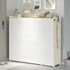 Sapateira popular de 2025 para entrada de casa, armazenamento em várias camadas para apartamentos alugados, modelo novo, fácil de instalar, sapateira dobrável