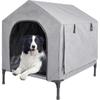 Casa para Gatos Amazon Ninho para Gatos de Rua Casa para Gatos Impermeável Casa para Cachorros Pet Almofada Elevada à Prova de Umidade Gaiola Vila para Gatos Casa para Cachorros