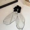 Diadema de Lazo Dulce y Linda Estilo Coreano para Mujer, Nuevo Coletero para Cola de Caballo, Cuerda para el Cabello de Moda de Alta Elasticidad