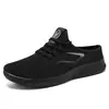 Zapatos de Verano para Hombre, Mocasines de Malla Tejida Fly-Woven, Slip-Ons Transpirables, Zapatos Casuales Ligeros de Suela Suave, Zapatos Individuales