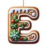 Pendente de Natal Acrílico Plano Desenho Animado Letras Novo Estilo Transfronteiriço