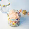 Frasco de Velas de Moda Taza de Velas de Aromaterapia Creativo Color Cristal de Color Sostenedor de Velas Portavelas de Aromaterapia DIY Decoración del Hogar