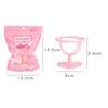 Soporte creativo para almacenamiento de esponjas de maquillaje estante de almacenamiento para esponjas de maquillaje soporte pequeño de calabaza para esponjas estante escurridor para herramientas de maquillaje