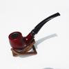 Pipa Clásica Curva de Madera Sólida Sd-109B Madera de Pino Azul Fino Pipa para Tabaco de Regalo Venta Directa de Fábrica